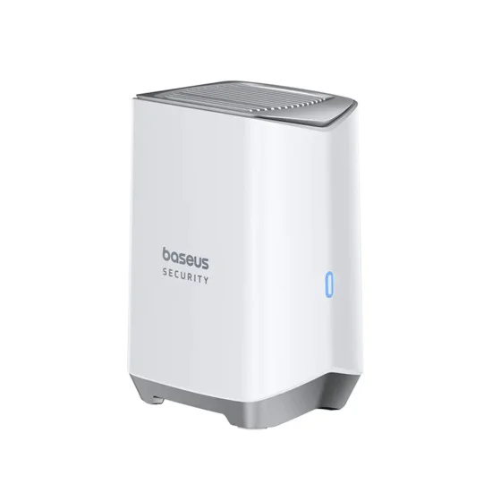 Външна охранителна камера N1 (S0TW022131) - Baseus - 2K, 16GB, комплект 4 камери, двупосочен разговор, нощно виждане, IP67, 7.800mAh - Бяло