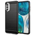Калъф за Motorola Moto Moto G52 4G / Moto G82 5G - Carbon Silicone - Черен