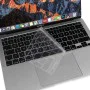 Techsuit - Премиум капак за клавиатура PureTypeX (KC1) - ултра тънък, за MacBook Air 13 (2020), може да се пере и използва многократно - прозрачен
