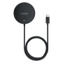 Baseus - Магнитно безжично зарядно Simple Mini4 (P10273300121-02) - Универсално, със стойка, USB-C, Qi2, 15W, 1m - Cosmic Black
