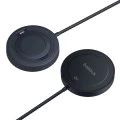 Baseus - Магнитно безжично зарядно Simple Mini4 (P10273300121-02) - Универсално, със стойка, USB-C, Qi2, 15W, 1m - Cosmic Black