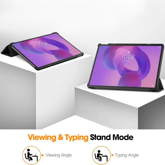 Калъф за таблет Lenovo Idea Tab Pro 12.7 (2025) – Techsuit FoldPro – розово злато
