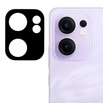 Techsuit - Пълно стъкло на камерата - Oppo Reno13 F 4G / Reno13 F 5G / Reno13 FS 5G - Черен