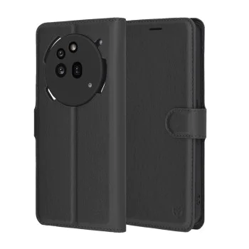 Techsuit - Кожено фолио - Nothing Phone (3a) Pro - Черно