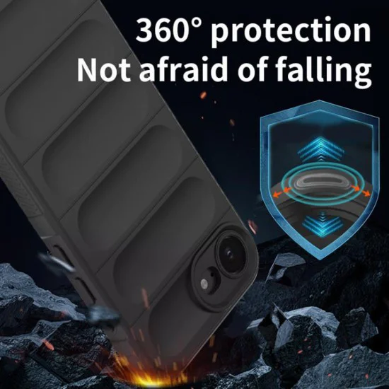 Techsuit - Magic Shield - iPhone 16e - черен