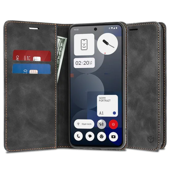 Techsuit - Confy Cover - Nothing Phone (3a) Pro - Черен
