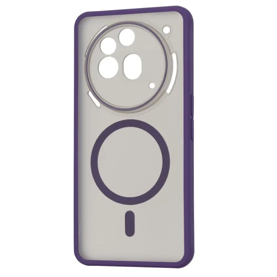 Techsuit - HaloFrost MagSafe Series - Nothing Phone (3a) Pro - Deep Purple