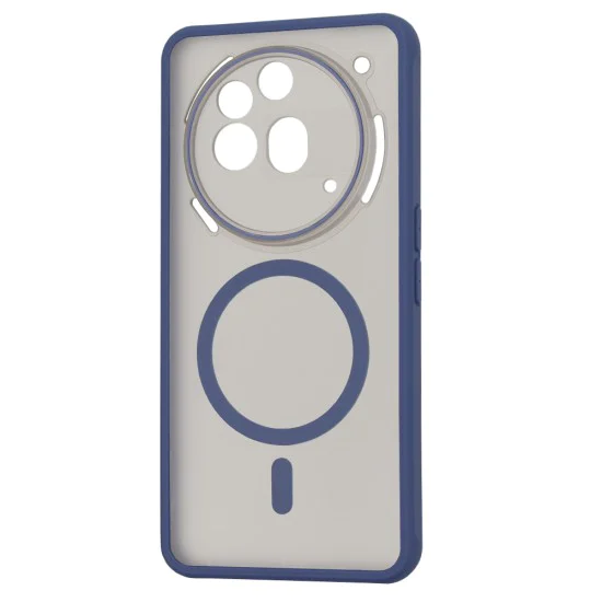 Techsuit - HaloFrost MagSafe Series - Nothing Phone (3a) Pro - Deep Blue