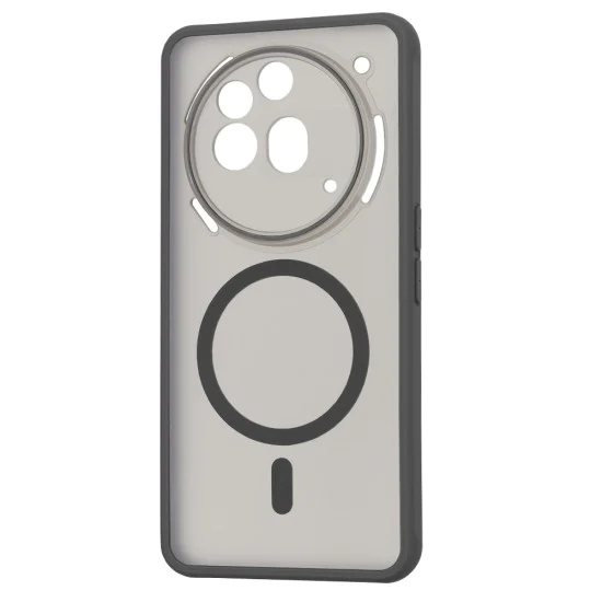 Techsuit - HaloFrost MagSafe Series - Nothing Phone (3a) Pro - Smoke Black