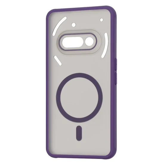Techsuit - Серия HaloFrost MagSafe - Nothing Phone (3a) - Deep Purple
