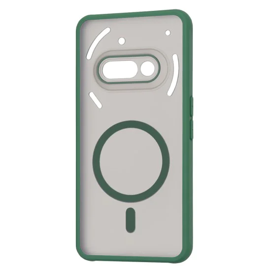 Techsuit - HaloFrost MagSafe Series - Nothing Phone (3a) - Midnight Green