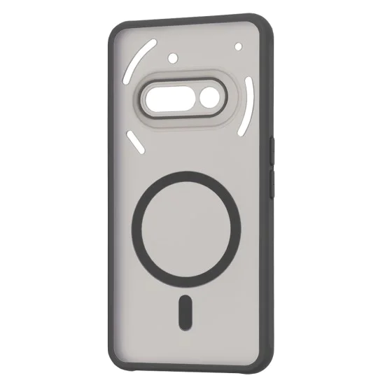 Techsuit - HaloFrost MagSafe Series - Nothing Phone (3a) - Smoke Black