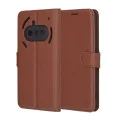 Технически костюм - кожено фолио - Nothing Phone (3a) - кафяво