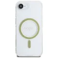 Guess - IML Glitter Circle MagSafe (GUHMPSE4HFGERET) - iPhone 16e - Прозрачен
