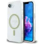 Guess - IML Glitter Circle MagSafe (GUHMPSE4HFGERET) - iPhone 16e - Прозрачен
