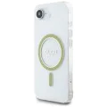 Guess - IML Glitter Circle MagSafe (GUHMPSE4HFGERET) - iPhone 16e - Прозрачен