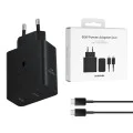 Зарядно устройство USB-C, 50W + кабел - Samsung (EP-T5020XBEGEU) - черно