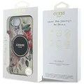 Guess - IML Flowers MagSafe (GUHMPSE4HFWBRCEK) - iPhone 16e - Черен