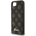 Guess - Peony Script MagSafe (GUHMPSE4PGPYSK) - iPhone 16e - Черен