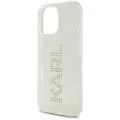 Калъф за iPhone 16 Pro – Карл Лагерфелд – IML Rhinestones (KLHCP16LHKLSTDCT) – Прозрачно лого