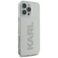 Калъф за iPhone 16 Pro – Карл Лагерфелд – IML Rhinestones (KLHCP16LHKLSTDCT) – Прозрачно лого