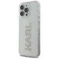 Калъф за iPhone 16 Pro – Карл Лагерфелд – IML Rhinestones (KLHCP16LHKLSTDCT) – Прозрачно лого