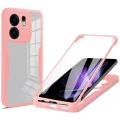 Калъф за Oppo Reno13 F 4G / Reno13 F 5G / Reno13 FS 5G - ColorVerse 360 ​​Series + Screen Protector - Розов