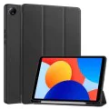 Techsuit - Flex Trifold (с държач за молив) - Xiaomi Redmi Pad SE 4G 8.7 - черен