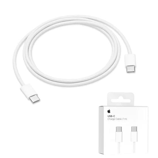USB-C към Type-C захранващ кабел, 1 м - Apple A1997 (MM093ZM/A) - бял