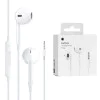 Слушалки с кабел с микрофон и 3,5 мм жак - Apple A1472 (MNHF2ZM/A) - бели (блистерна опаковка)