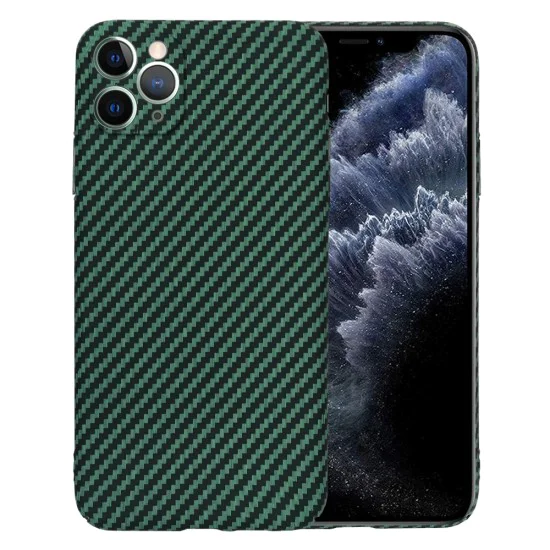 Калъф за iPhone 11 Pro Max - Carbonite FiberShell - Зелен