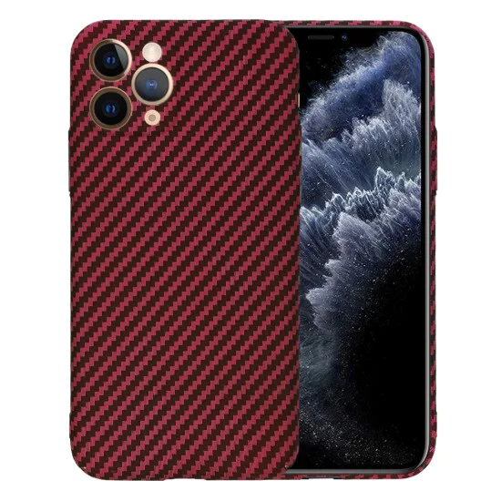 Калъф за iPhone 11 Pro - Carbonite FiberShell - Червен