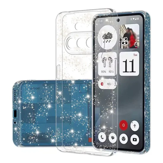 Techsuit – Серия SparkleSkin – Nothing Phone (3a) – Прозрачен