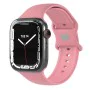 Techsuit - Каишка за часовник (W031) - Apple Watch 1/2/3/4/5/6/7/8/9/10/SE/SE 2 (38/40/41/42 мм) - Розов