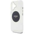 Guess - IML Metal Coloured Circle MagSafe (GUHMP16SHTDRCEDK) - iPhone 16 - Черен