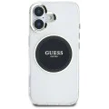 Guess - IML Metal Coloured Circle MagSafe (GUHMP16SHTDRCEDK) - iPhone 16 - Черен