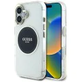 Guess - IML Metal Coloured Circle MagSafe (GUHMP16SHTDRCEDK) - iPhone 16 - Черен