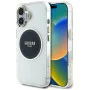 Guess - IML Metal Coloured Circle MagSafe (GUHMP16SHTDRCEDK) - iPhone 16 - Черен