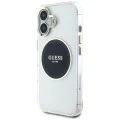 Guess - IML Metal Coloured Circle MagSafe (GUHMP16SHTDRCEDK) - iPhone 16 - Черен