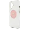 Guess - IML Metal Coloured Circle MagSafe (GUHMP16SHTDRCEDP) - iPhone 16 - Розов