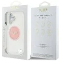 Guess - IML Metal Coloured Circle MagSafe (GUHMP16SHTDRCEDP) - iPhone 16 - Розов
