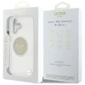 Guess - IML Metal Coloured Circle MagSafe (GUHMP16SHTDRCEDG) - iPhone 16 - Сив