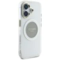 Guess - IML Metal Coloured Circle MagSafe (GUHMP16SHTDRCEDG) - iPhone 16 - Сив