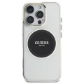 Guess - IML Metal Coloured Circle MagSafe (GUHMP16LHTDRCEDK) - iPhone 16 Pro - Черен