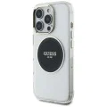 Guess - IML Metal Coloured Circle MagSafe (GUHMP16LHTDRCEDK) - iPhone 16 Pro - Черен