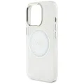 Guess - IML Metal Coloured Circle MagSafe (GUHMP16LHTDRCEDH) - iPhone 16 Pro - Бял