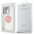 Guess - IML Metal Coloured Circle MagSafe (GUHMP16LHTDRCEDP) - iPhone 16 Pro - розов