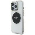 Guess - IML Metal Coloured Circle MagSafe (GUHMP16XHTDRCEDK) - iPhone 16 Pro Max - Черен