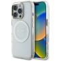 Guess - IML Metal Coloured Circle MagSafe (GUHMP16XHTDRCEDH) - iPhone 16 Pro Max - Бял
