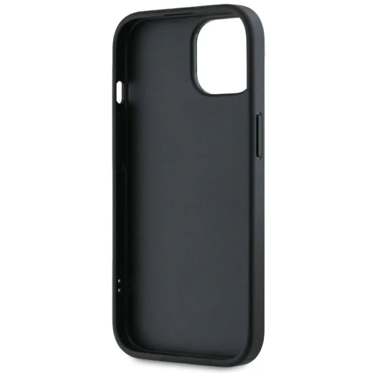 Karl Lagerfeld - Saffiano Athleisure Stripes Cord (KLHCP15SPAMSCNSR) - iPhone 15 - Червен